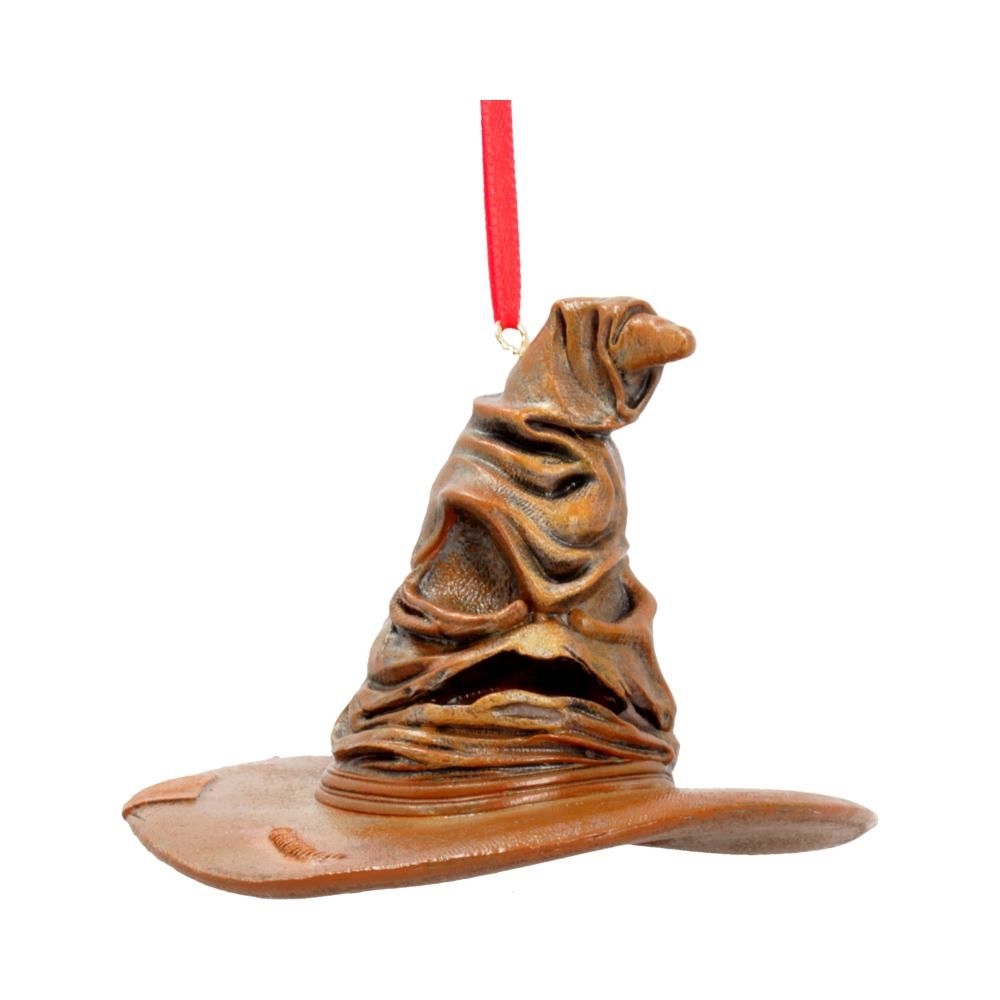 Nemesis Now Harry Potter - Sorting Hat Hanging Ornament Weihnachtskugel - Braun